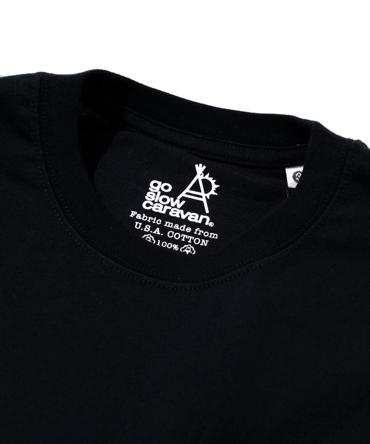 go slow caravan(ゴースローキャラバン) |USA/C 色々刺繍 PKT TEE (MENS/WOMENS)