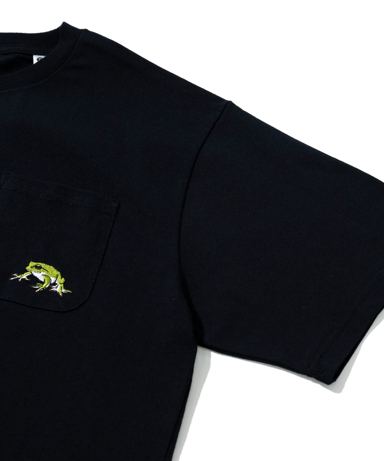 go slow caravan(ゴースローキャラバン) |USA/C 色々刺繍 PKT TEE (MENS/WOMENS)