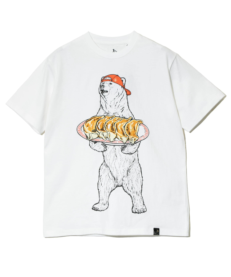 go slow caravan(ゴースローキャラバン) |USA/C 餃子クマ TEE (MENS/WOMENS)