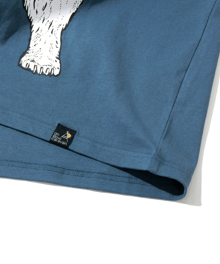 go slow caravan(ゴースローキャラバン) |USA/C 餃子クマ TEE (MENS/WOMENS)