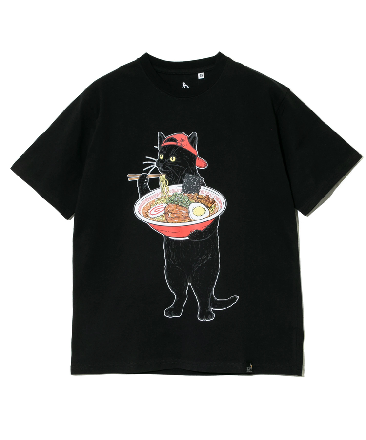 go slow caravan(ゴースローキャラバン) |USA/C 中華そば猫 TEE (MENS/WOMENS)