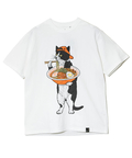go slow caravan(ゴースローキャラバン) |USA/C 中華そば猫 TEE (MENS/WOMENS)