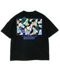 go slow caravan(ゴースローキャラバン) |USA/C スクエアLOGO バックプリント ゆったり TEE (MENS)