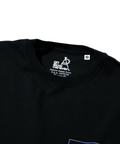 go slow caravan(ゴースローキャラバン) |USA/C スクエアLOGO バックプリント ゆったり TEE (MENS)