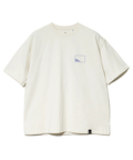 go slow caravan(ゴースローキャラバン) |USA/C スクエアLOGO バックプリント ゆったり TEE (MENS)