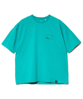go slow caravan(ゴースローキャラバン) |USA/C スクエアLOGO バックプリント ゆったり TEE (MENS)