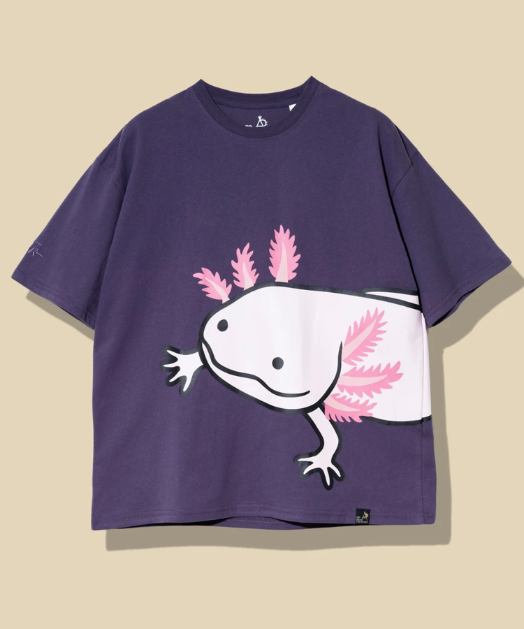 go slow caravan(ゴースローキャラバン) |USA/C ウーパールーパー IMPACT ゆったり TEE (MENS)