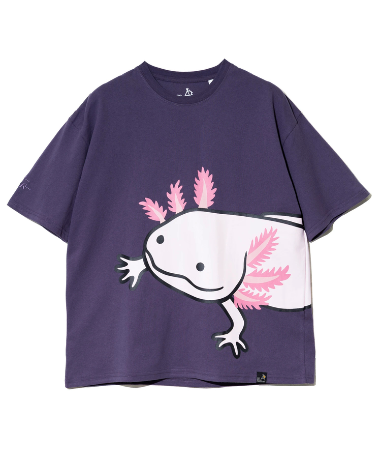 go slow caravan(ゴースローキャラバン) |USA/C ウーパールーパー IMPACT ゆったり TEE (MENS)