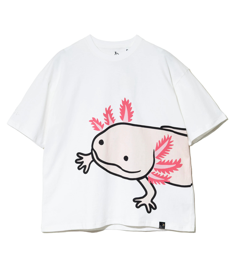 go slow caravan(ゴースローキャラバン) |USA/C ウーパールーパー IMPACT ゆったり TEE (MENS)