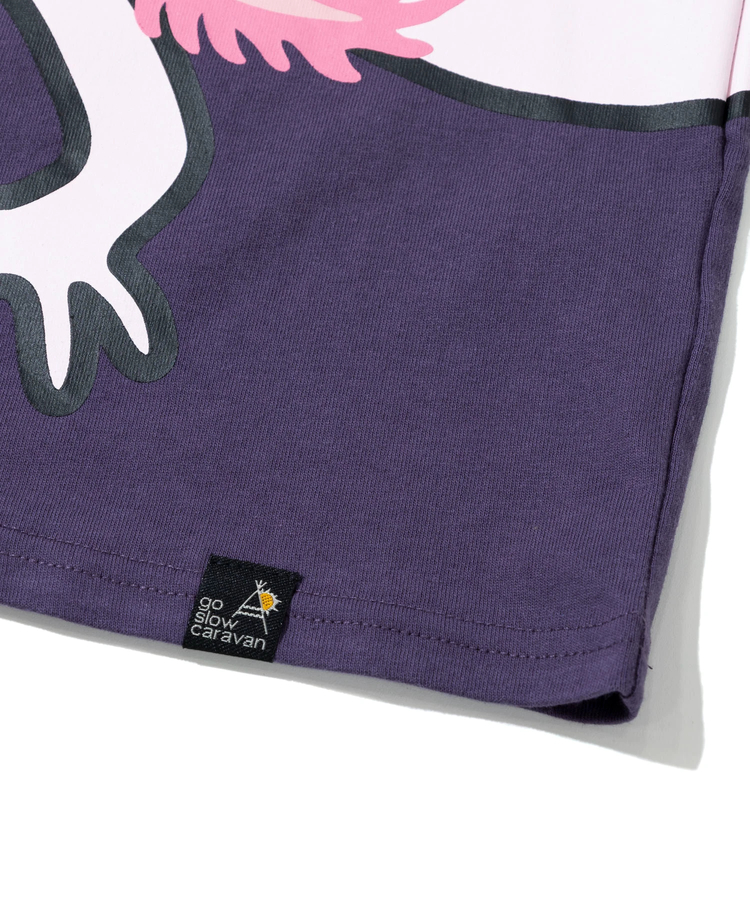 go slow caravan(ゴースローキャラバン) |USA/C ウーパールーパー IMPACT ゆったり TEE (MENS)