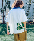 go slow caravan(ゴースローキャラバン) |USA/C ブラックバス IMPACT ゆったり TEE (MENS)