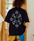 go slow caravan(ゴースローキャラバン) |USA/C ペイズリー ゆったり TEE (MENS/WOMENS)