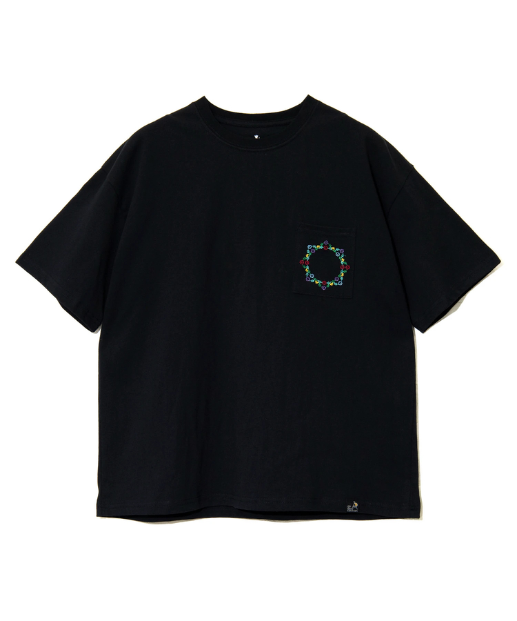 go slow caravan(ゴースローキャラバン) |USA/C ペイズリー ゆったり TEE (MENS/WOMENS)