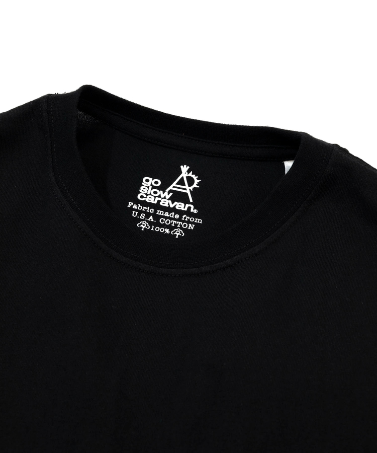 go slow caravan(ゴースローキャラバン) |USA/C ペイズリー ゆったり TEE (MENS/WOMENS)