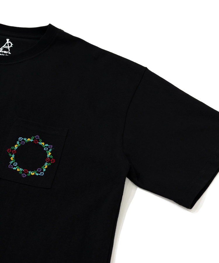go slow caravan(ゴースローキャラバン) |USA/C ペイズリー ゆったり TEE (MENS/WOMENS)