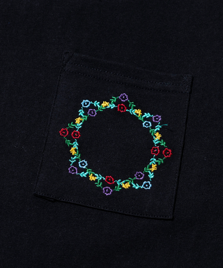 go slow caravan(ゴースローキャラバン) |USA/C ペイズリー ゆったり TEE (MENS/WOMENS)
