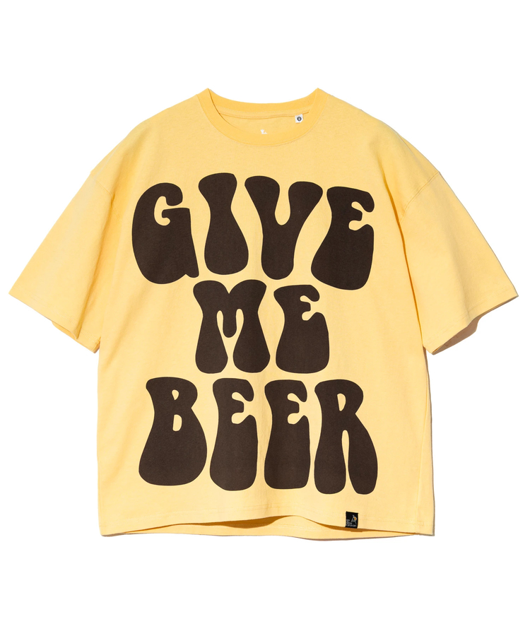 go slow caravan(ゴースローキャラバン) |USA/C GIVE ME BEER! ゆったり TEE (MENS/WOMENS)