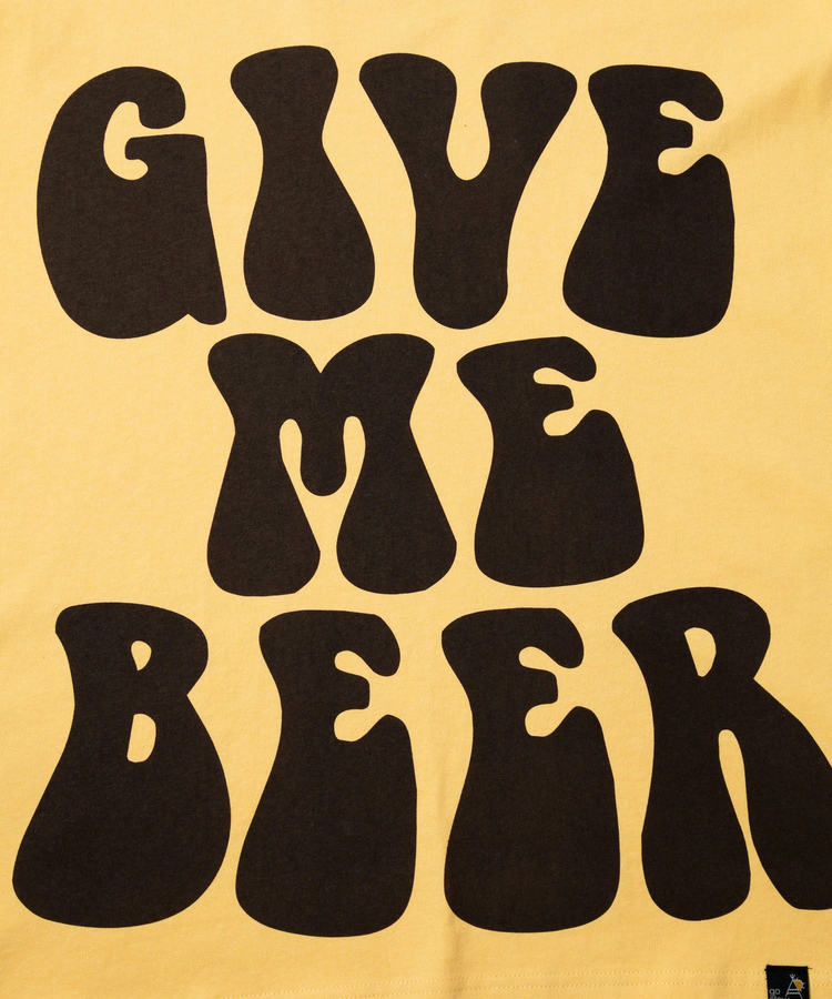 go slow caravan(ゴースローキャラバン) |USA/C GIVE ME BEER! ゆったり TEE (MENS/WOMENS)