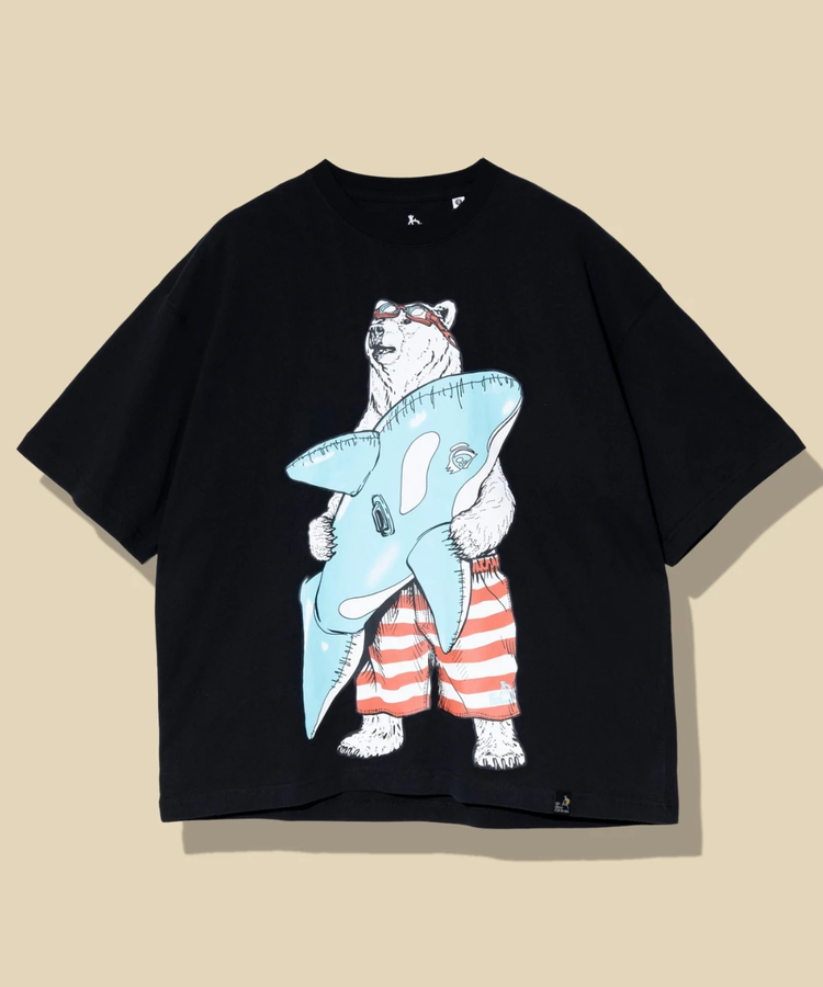 go slow caravan(ゴースローキャラバン) |USA/C プールクマ BIG TEE (MENS)