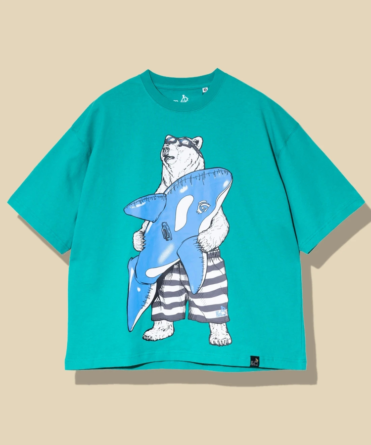 go slow caravan(ゴースローキャラバン) |USA/C プールクマ BIG TEE (MENS)