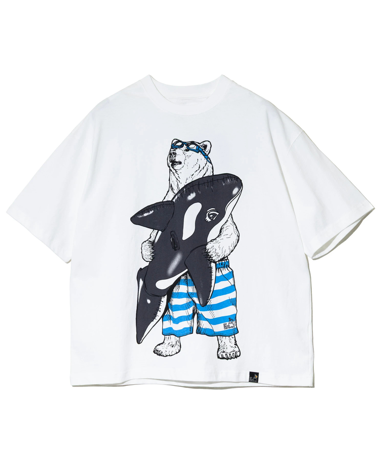 go slow caravan(ゴースローキャラバン) |USA/C プールクマ BIG TEE (MENS)