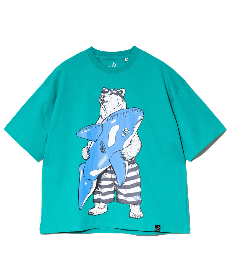 go slow caravan(ゴースローキャラバン) |USA/C プールクマ BIG TEE (MENS)