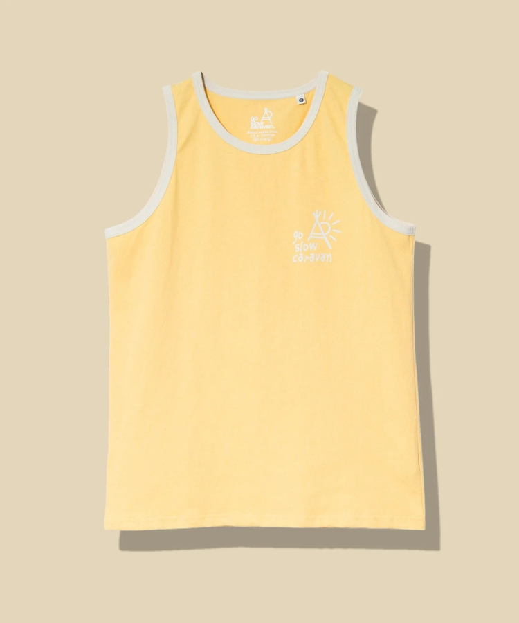 go slow caravan(ゴースローキャラバン) |USA/C カラーバインダー タンクトップ (MENS)
