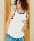 go slow caravan(ゴースローキャラバン) |USA/C カラーバインダー タンクトップ (MENS)