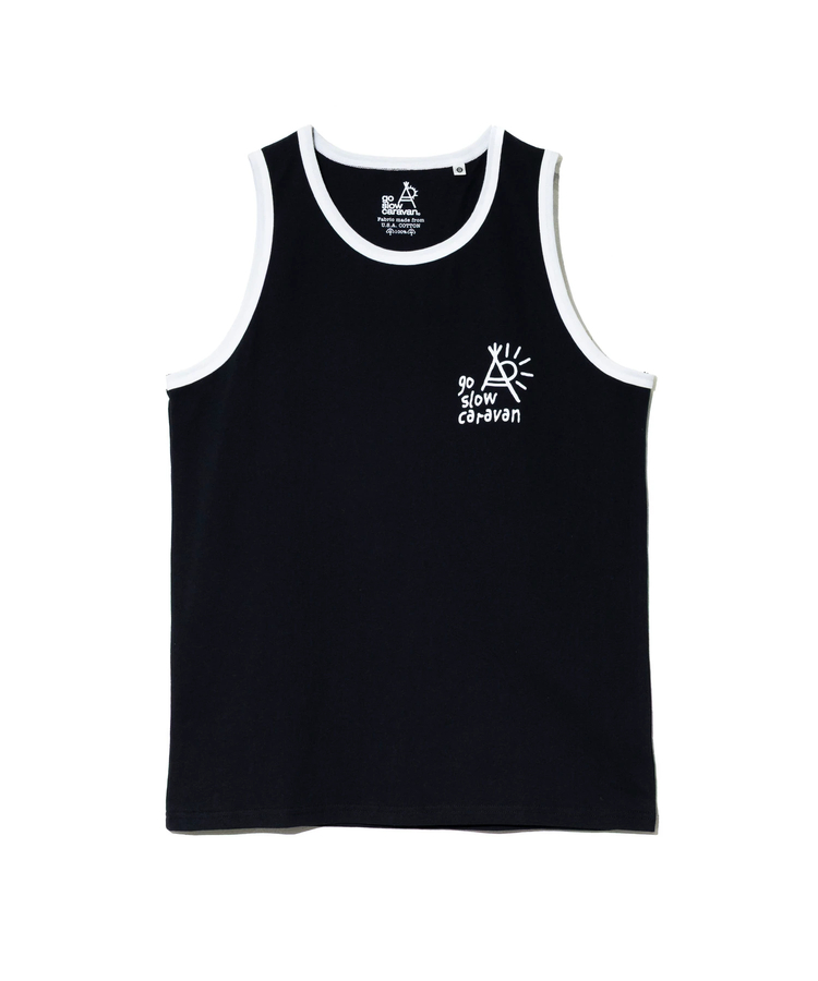 go slow caravan(ゴースローキャラバン) |USA/C カラーバインダー タンクトップ (MENS)