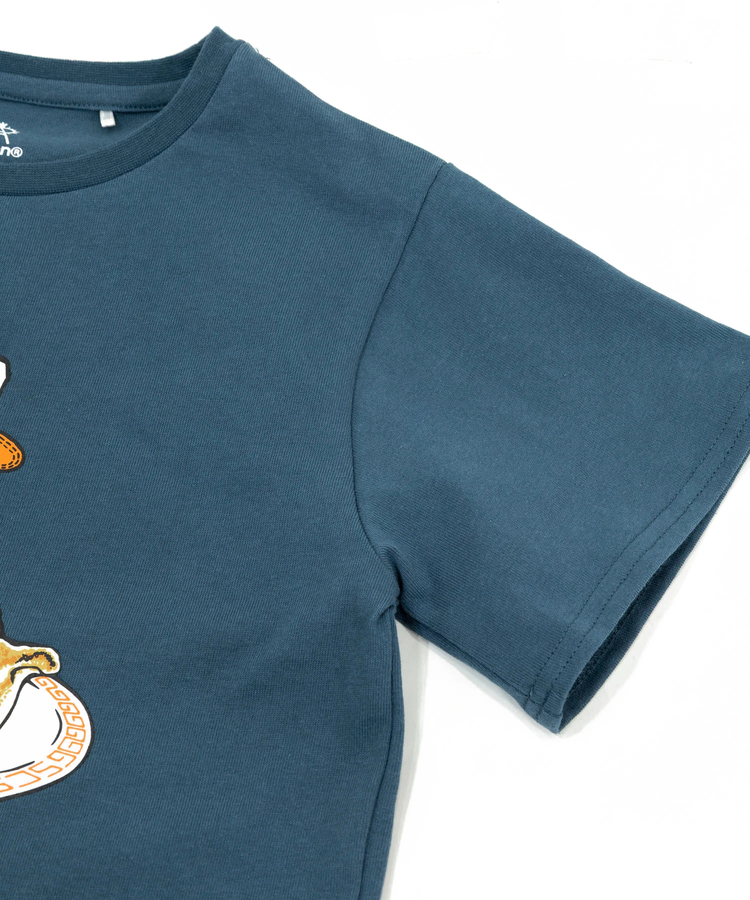 go slow caravan(ゴースローキャラバン) |KIDS USA/C 餃子クマ TEE (KIDS)