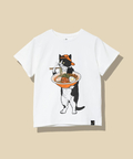 go slow caravan(ゴースローキャラバン) |KIDS USA/C 中華そば猫 TEE (KIDS)