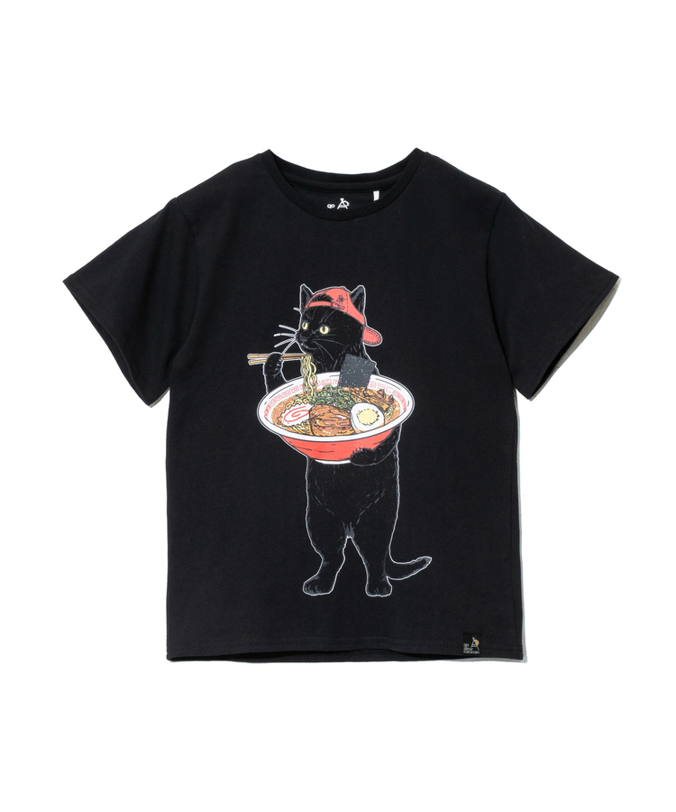 go slow caravan(ゴースローキャラバン) |KIDS USA/C 中華そば猫 TEE (KIDS)