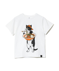 go slow caravan(ゴースローキャラバン) |KIDS USA/C 中華そば猫 TEE (KIDS)