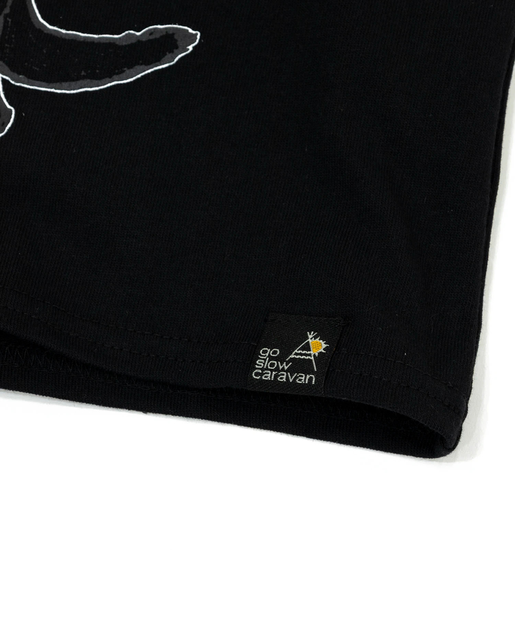 go slow caravan(ゴースローキャラバン) |KIDS USA/C 中華そば猫 TEE (KIDS)