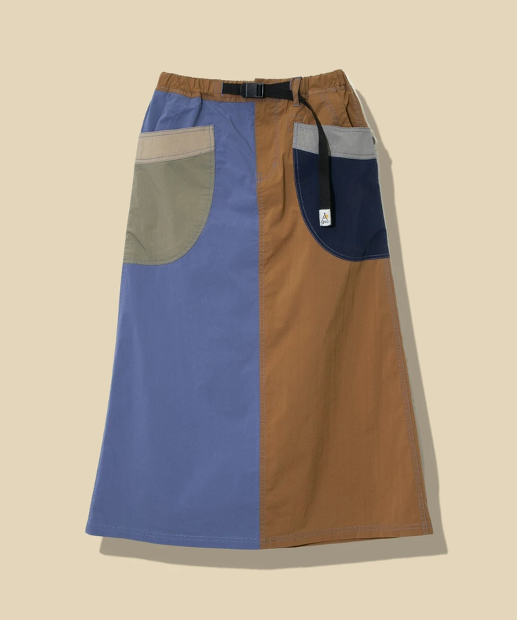 go slow caravan(ゴースローキャラバン) |C/Nクレイジー脇ポケスカート (WOMENS)