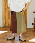 go slow caravan(ゴースローキャラバン) |C/Nクレイジー脇ポケスカート (WOMENS)