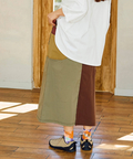 go slow caravan(ゴースローキャラバン) |C/Nクレイジー脇ポケスカート (WOMENS)