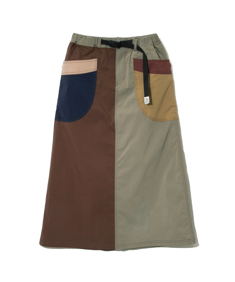 go slow caravan(ゴースローキャラバン) |C/Nクレイジー脇ポケスカート (WOMENS)