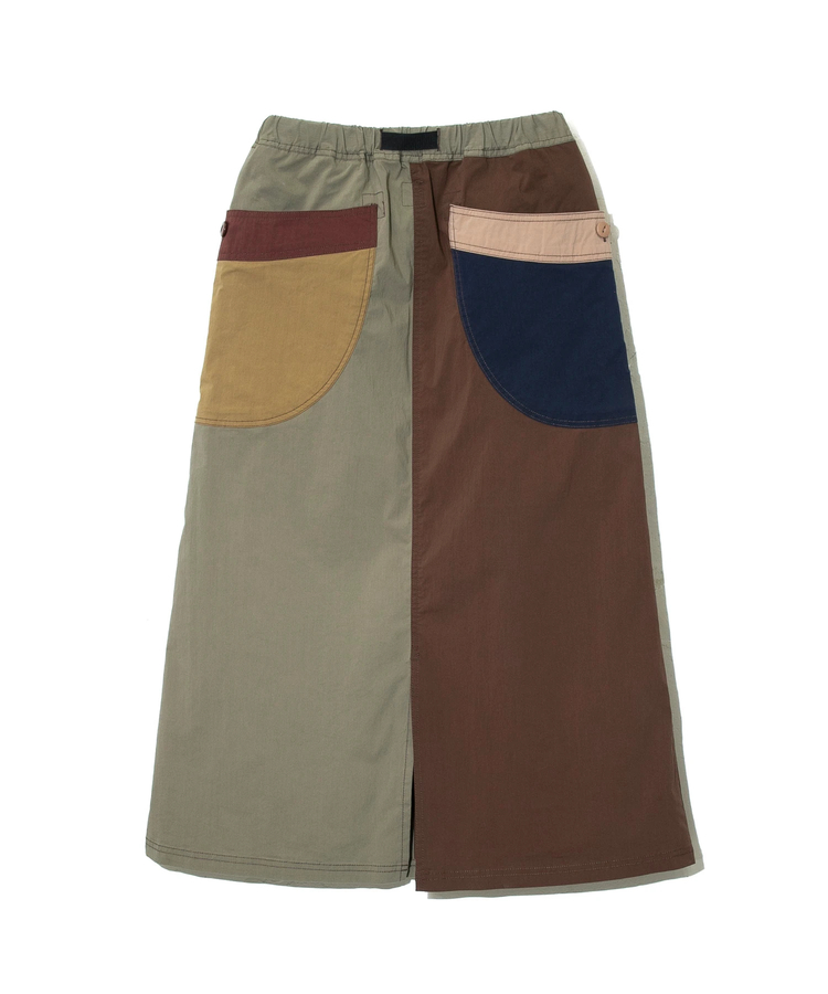 go slow caravan(ゴースローキャラバン) |C/Nクレイジー脇ポケスカート (WOMENS)
