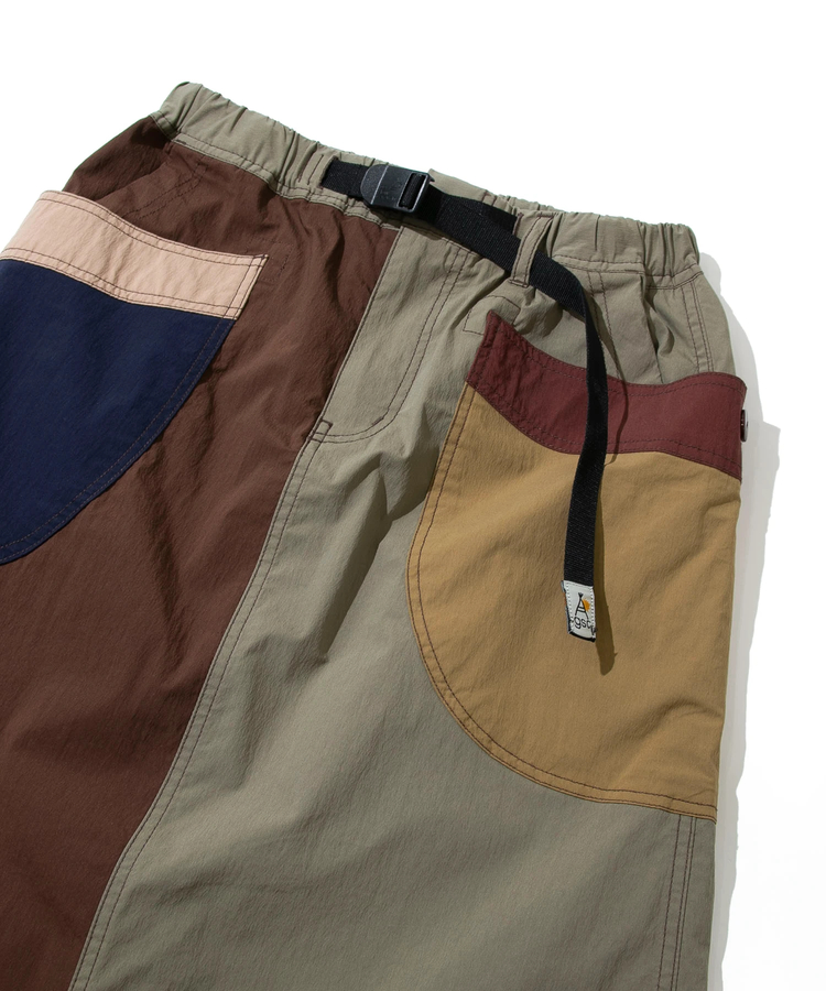go slow caravan(ゴースローキャラバン) |C/Nクレイジー脇ポケスカート (WOMENS)