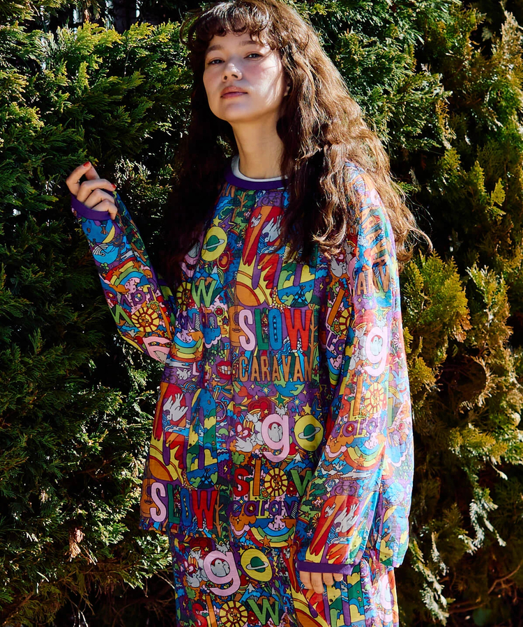 go slow caravan(ゴースローキャラバン) |虫よけシースループルオーバー (WOMENS)