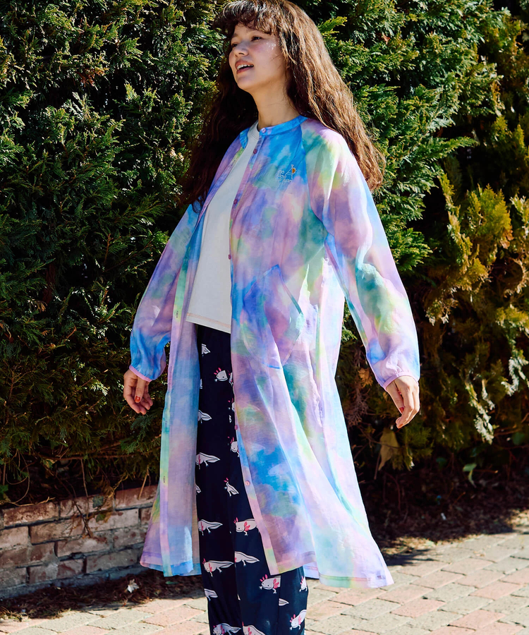 go slow caravan(ゴースローキャラバン) |虫よけシースルーシャツワンピース (WOMENS)