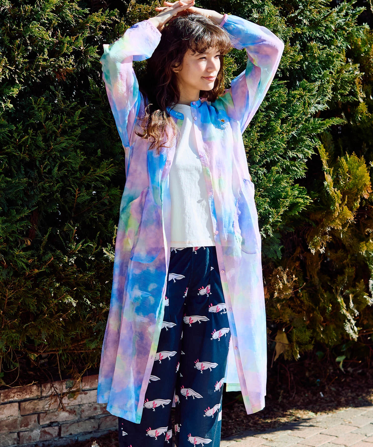 go slow caravan(ゴースローキャラバン) |虫よけシースルーシャツワンピース (WOMENS)