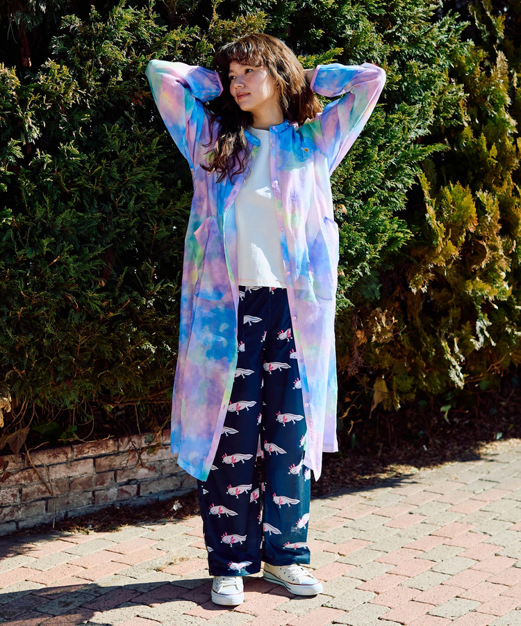 go slow caravan(ゴースローキャラバン) |虫よけシースルーシャツワンピース (WOMENS)