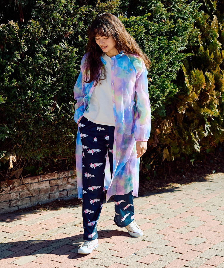 go slow caravan(ゴースローキャラバン) |虫よけシースルーシャツワンピース (WOMENS)