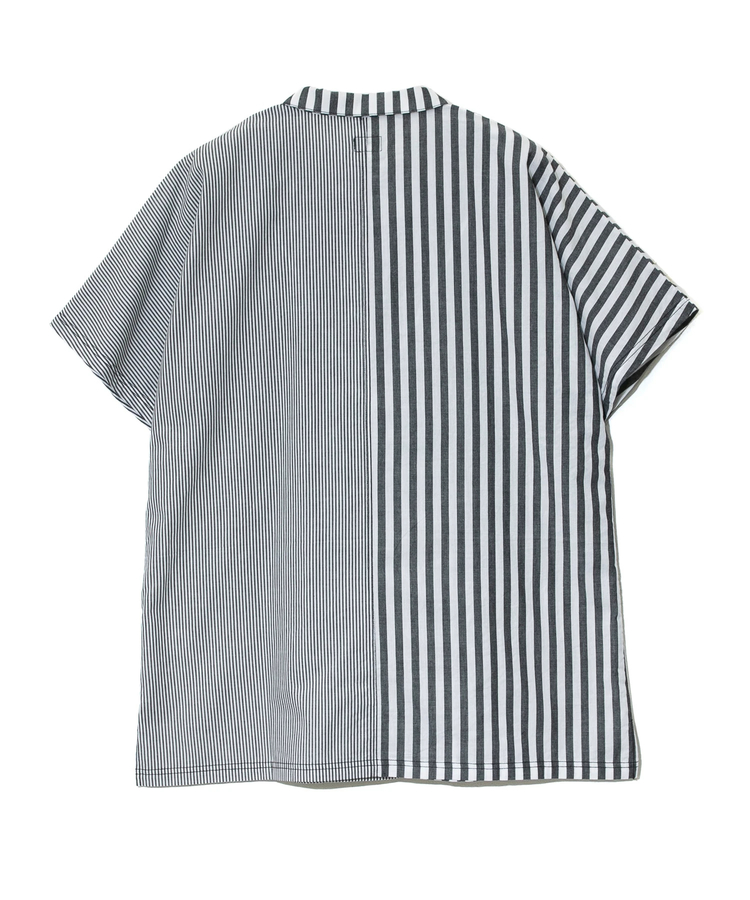 go slow caravan(ゴースローキャラバン) |ストライプ/チェックオーバーシャツワンピース (WOMENS)