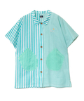 go slow caravan(ゴースローキャラバン) |ストライプ/チェックオーバーシャツワンピース (WOMENS)