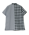 go slow caravan(ゴースローキャラバン) |ストライプ/チェックオーバーシャツワンピース (WOMENS)