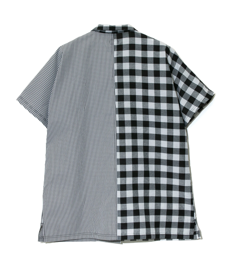 go slow caravan(ゴースローキャラバン) |ストライプ/チェックオーバーシャツワンピース (WOMENS)