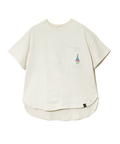 go slow caravan(ゴースローキャラバン) |USA/C ラウンドヘムTEE (WOMENS)